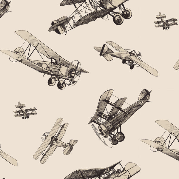 vintage airplane wallpaper