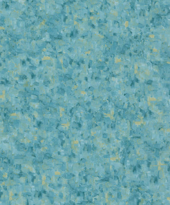 Impasto - Turquoise Wallpaper