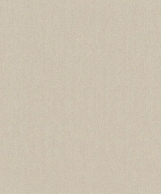 Blenheim Herringbone Wallpaper - Beige