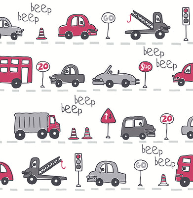 Beep Beep  Grey Cars Wallpaper