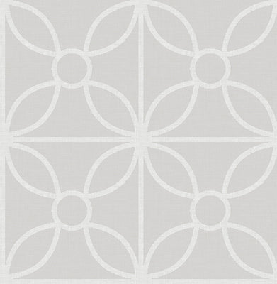 Savvy Neutral Geometric Wallpaper