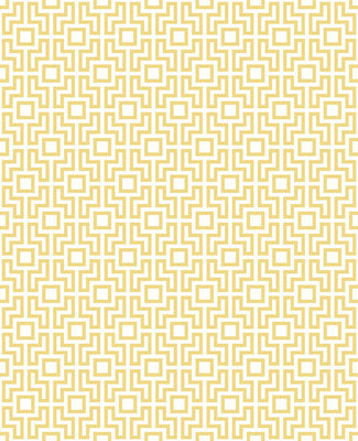 Boxwood Yellow Geometric Wallpaper