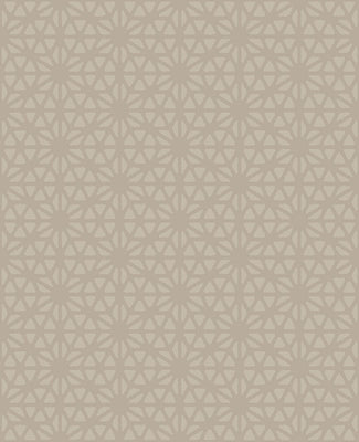 Prism Taupe Geometric Wallpaper