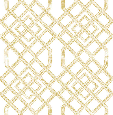 Traverse Beige Trellis Wallpaper