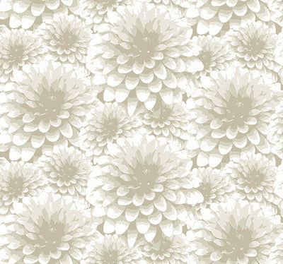 Umbra Beige Floral Wallpaper