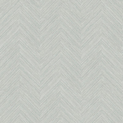 Caladesi Grey Faux Linen Wallpaper