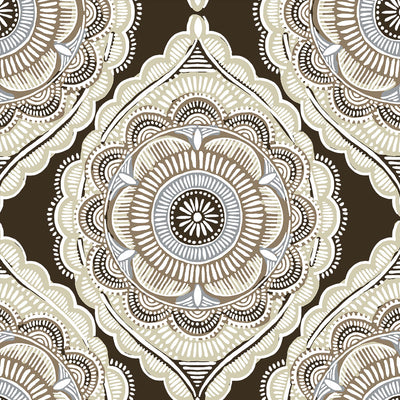 Gypsy Wallpaper - Umber