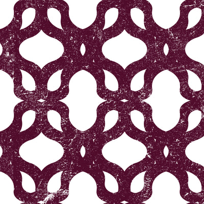 Lattice Wallpaper - Berry