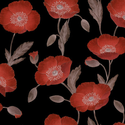 Papaver Wallpaper - Crimson