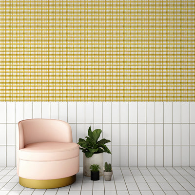 Stirling Wallpaper - Ochre