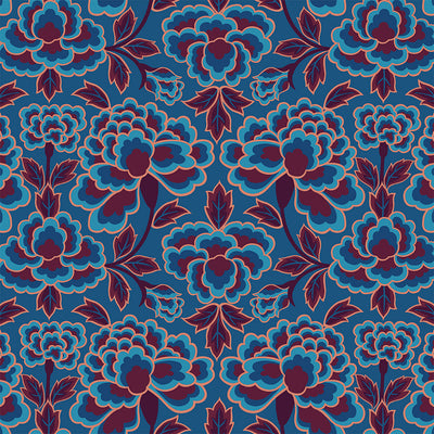 Peony Pop Wallpaper - Tinge