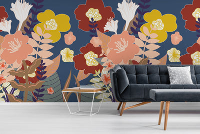 Floristry Mural - Perennial