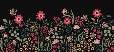 Rosemaling Mural - Lagom