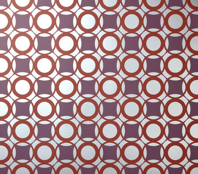 Circles Wallpaper - Scarlet