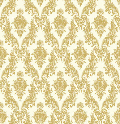 Petite Heirloom Wallpaper - Beige & Ivory