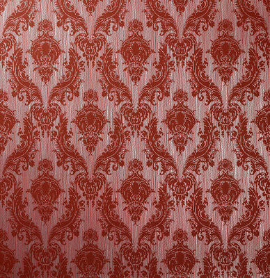 Petite Heirloom Wallpaper - Variegated Scarlet