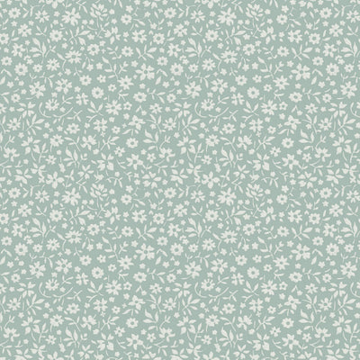 Pampered Wallpaper - Robin Blue