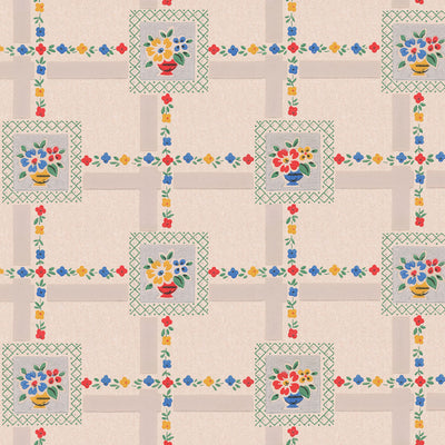 Punchy Floral Wallpaper