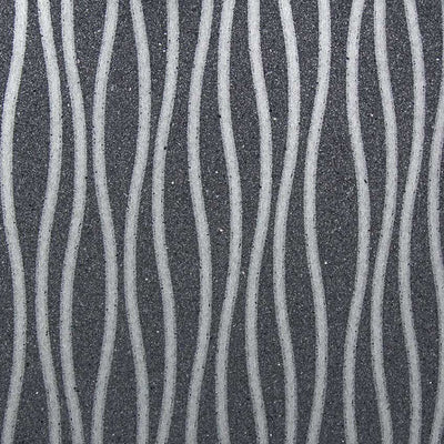 Charcoal Wavy Wallcovering