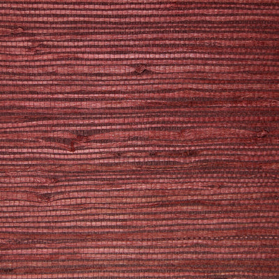 Heavy Jute Wallpaper - Maroon