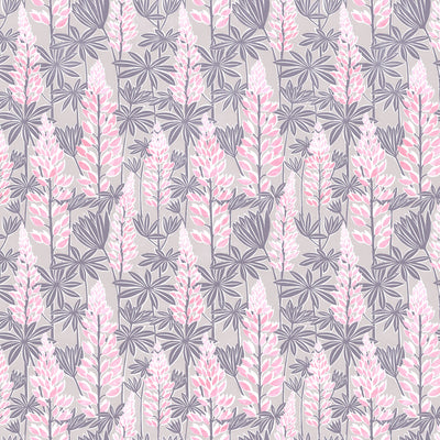 Talbo Lupins Wallpaper - Lilac