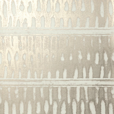 Chiseled Wallpaper - White Gold