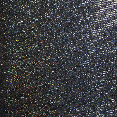 Reflective Black Mini Sequins Wallpaper