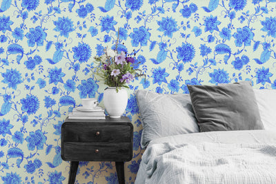 Floral Toile - Porcelain