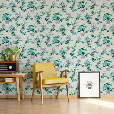 Fine China | Peel & Stick Wallpaper