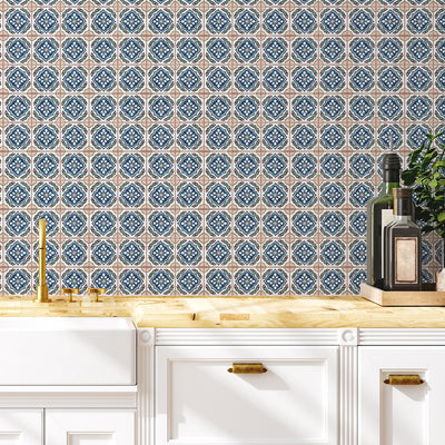 Spanish Tile 8 | Peel & Stick Wallpaper