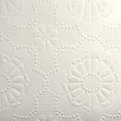 Supaglypta Alexander Paintable Embossed Wallpaper