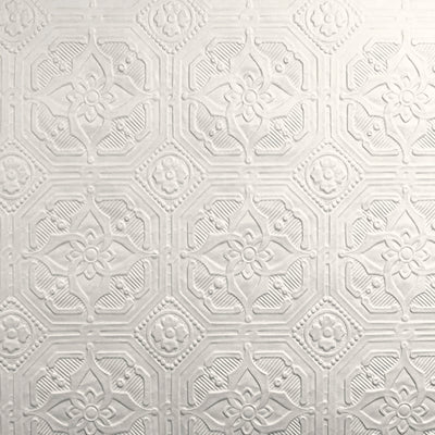 Original Derby Paintable Embossed Wallpaper