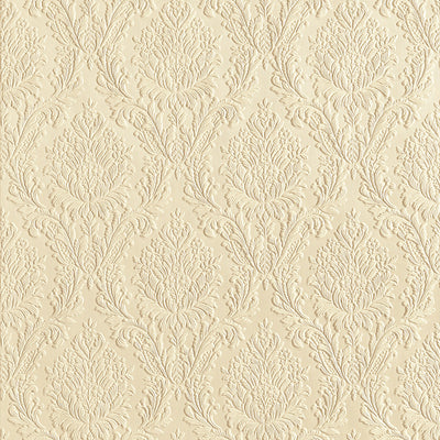 Sophia Paintable Embossed Wallpaper