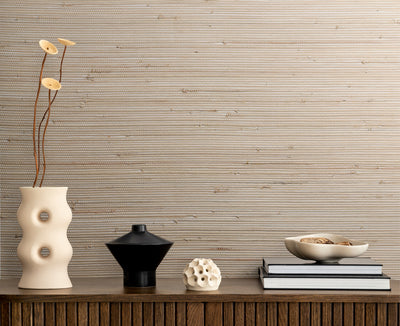 Arrowroot Raffia Wallpaper