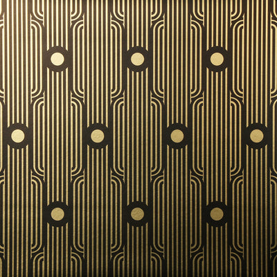 Open Bar Wallpaper - Gold