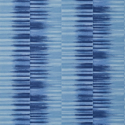 Mekong Stripe Wallpaper - Navy