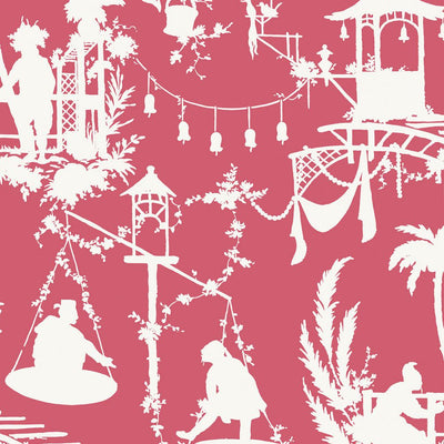 South Sea Wallpaper - Pink