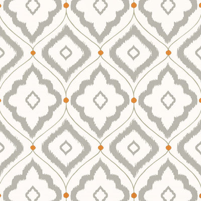 Bungalow Wallpaper - Grey