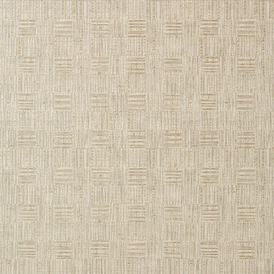 Tunica Basket Wallpaper - Metallic Pewter