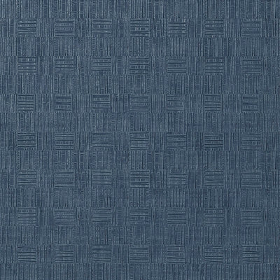 Tunica Basket Wallpaper - Navy