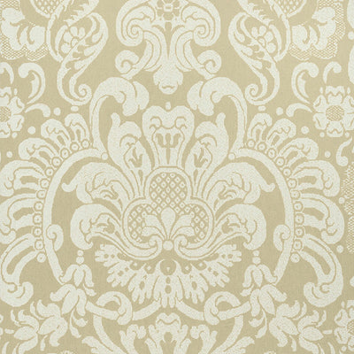 Dorian Damask Wallpaper - Beige