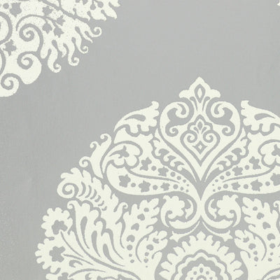 VV128 - Medallions Flocked Wallpaper